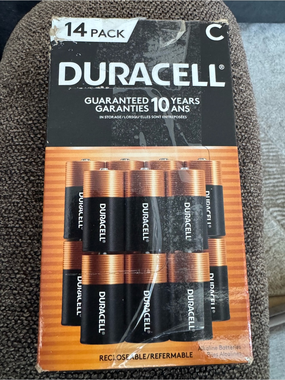 Duracell C Alkaline Batteries 14-Pack - Copper/Black
